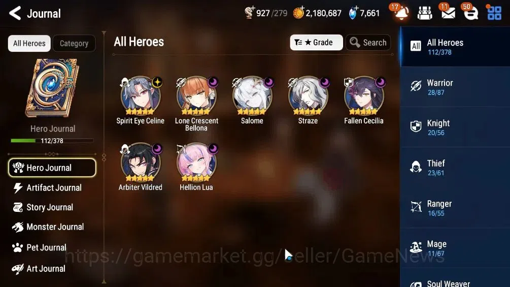 Epic Seven Accounts GLOBAL UNVerif|New Era|7 ML (Solame,SE Celine,Stra image 6