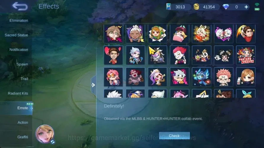 Mobile Legends: Bang Bang Accounts Hero 93|Skin 119|Highets Glory 53|Nata CC,Tigreal image 15