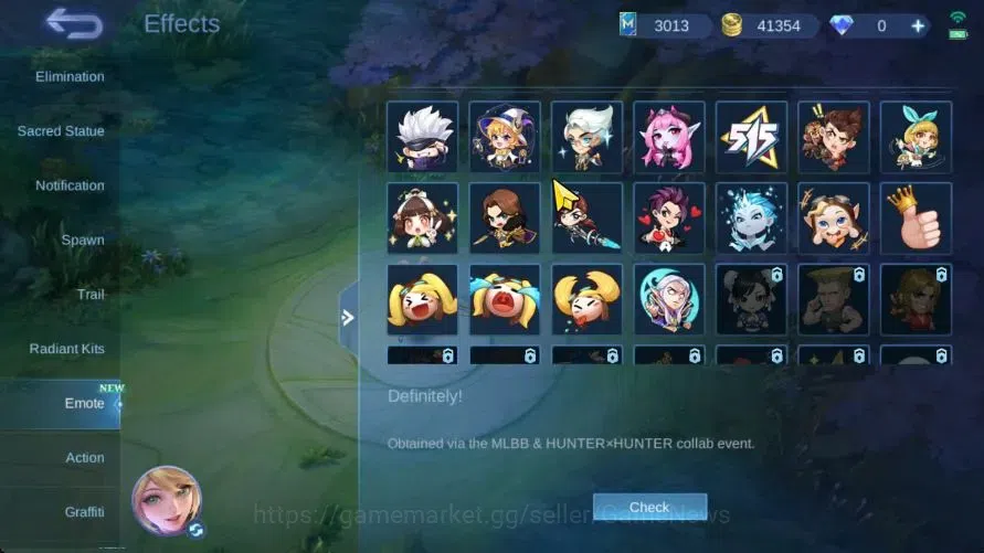 Mobile Legends: Bang Bang Accounts Hero 93|Skin 119|Highets Glory 53|Nata CC,Tigreal image 16