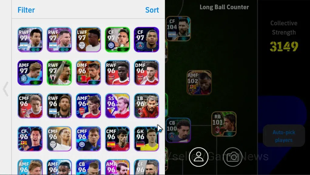 eFootball Accounts Legends & Iconic Players Android|Big Time(Rivaldo)31 Epic,Oliver Kahn,Lionel Messi,Neymar,Charles 2