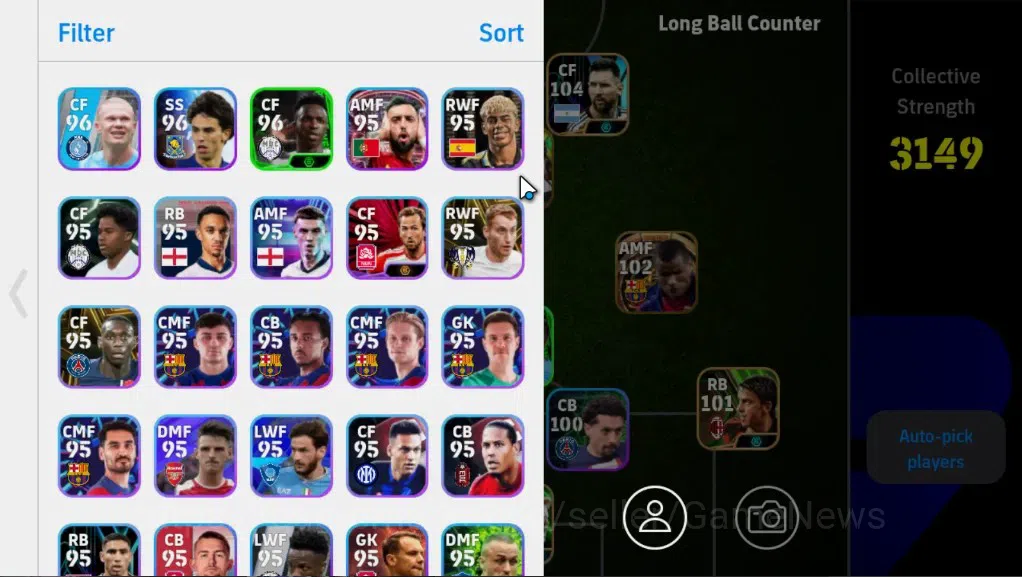 eFootball Accounts Legends & Iconic Players Android|Big Time(Rivaldo)31 Epic,Oliver Kahn,Lionel Messi,Neymar,Charles 3