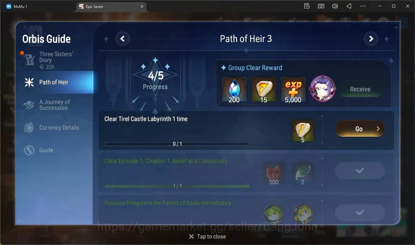 Epic Seven Accounts High-End Global Unverif | 7 ML(SN Yulha,SB Sezan,WOTM Tenebria,D Lilibet,Zio Etc)|PoH+Bless ON|SS 13