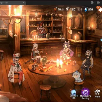 Epic Seven Accounts High-End Global Unverif | 7 ML(SN Yulha,SB Sezan,WOTM Tenebria,D Lilibet,Zio Etc)|PoH+Bless ON|SS