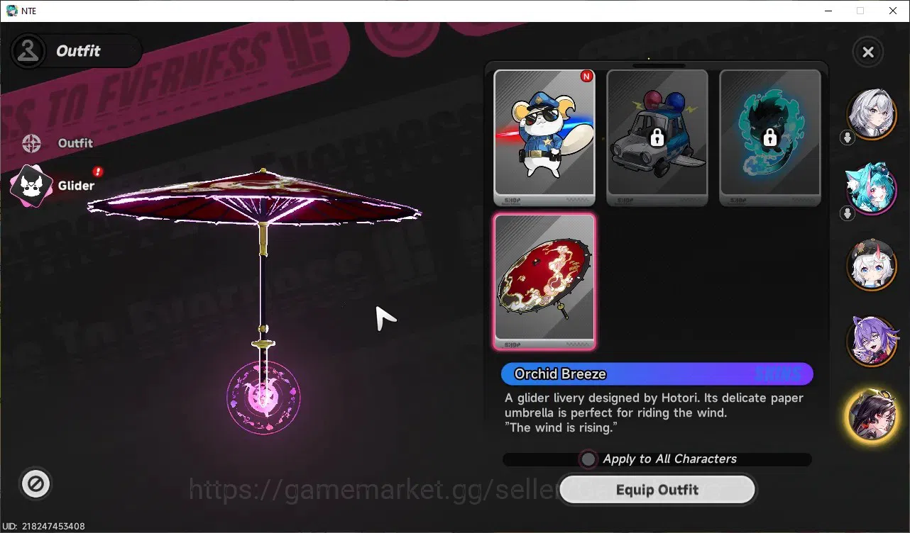 Neverness to Everness Accounts GLOBAL SEA|HL 3|3 SSR| Limited Hotori, Sakiri, Fad image 4