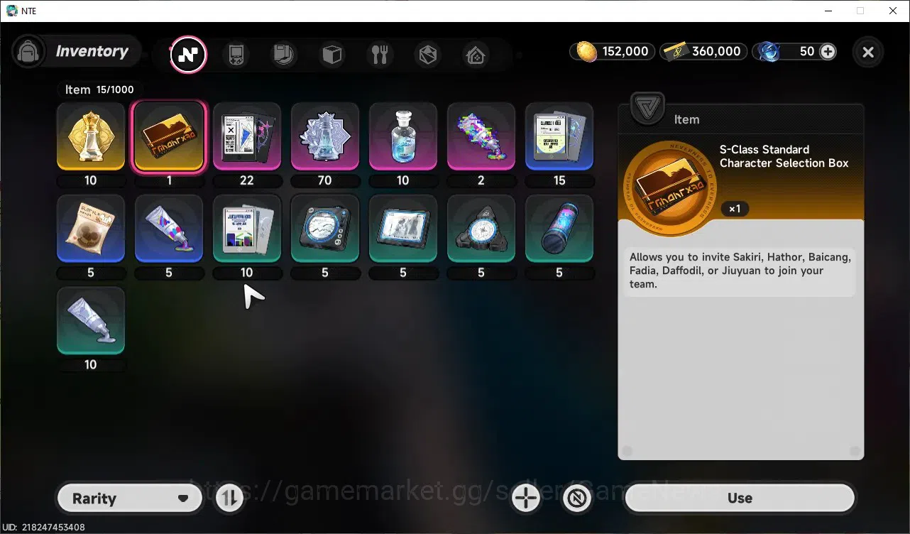 Neverness to Everness Accounts GLOBAL SEA|HL 3|3 SSR| Limited Hotori, Sakiri, Fad image 8