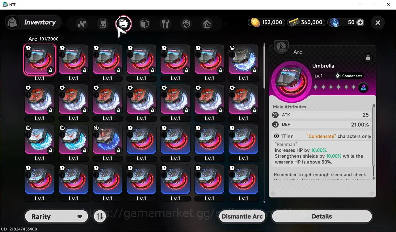 Neverness to Everness Accounts GLOBAL SEA|HL 3|3 SSR| Limited Hotori, Sakiri, Fad image 9