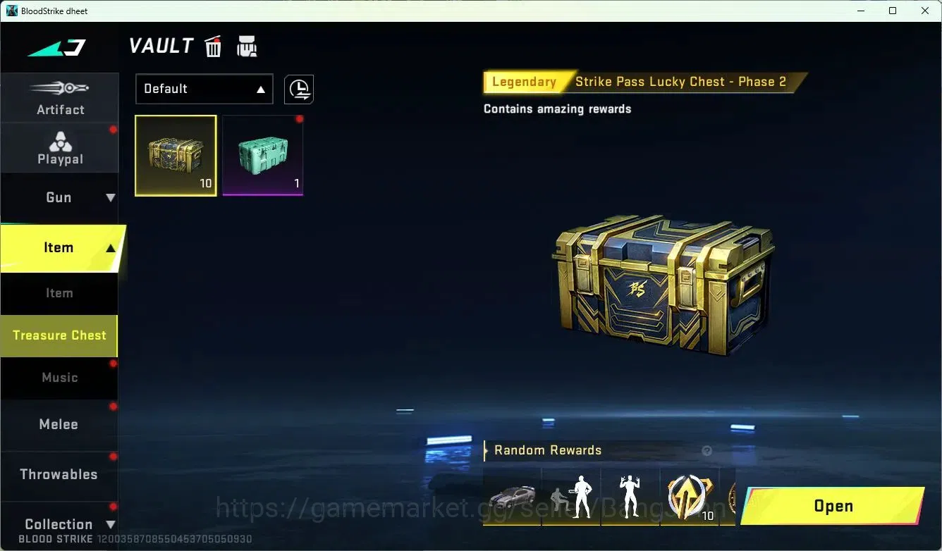 Blood Strike Accounts ASIA | 3 Collab Skins | 1 Limited Skins | 9 Legend image 14