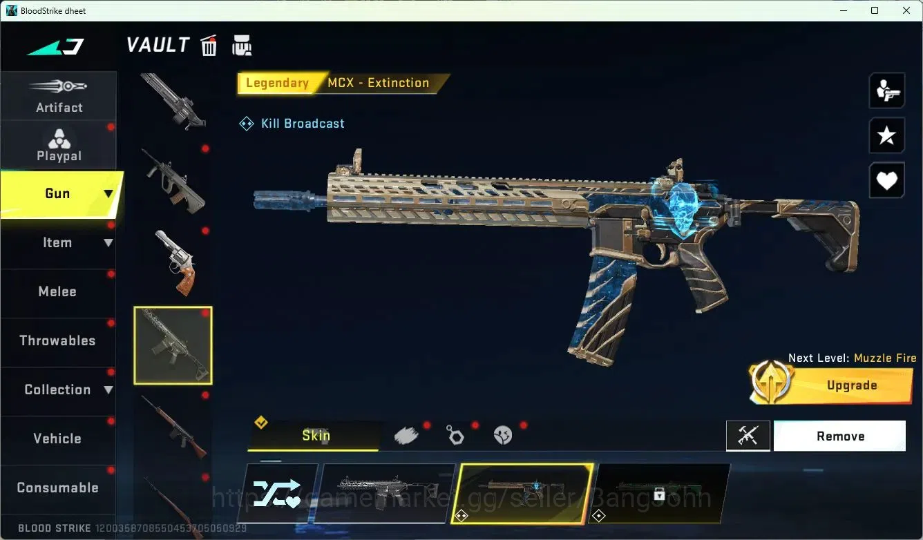Blood Strike Accounts ASIA | 3 Collab Skins | 1 Limited Skins | 9 Legend image 20