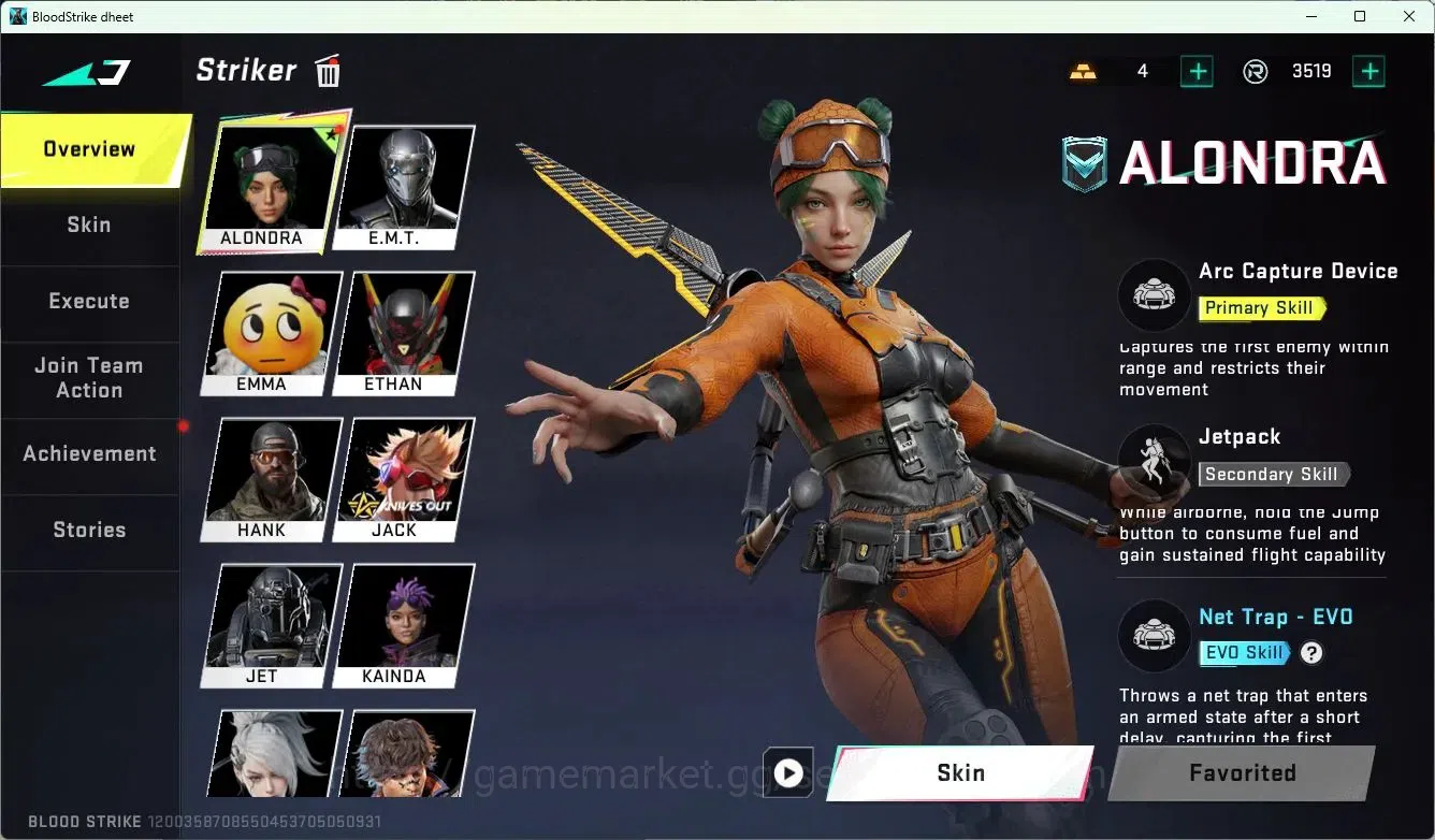 Blood Strike Accounts ASIA | 3 Collab Skins | 1 Limited Skins | 9 Legend image 7
