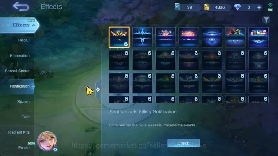 Mobile Legends: Bang Bang Accounts Hero 112|Skin 216|High Imo 123|Argus StarWars,Kari image 16