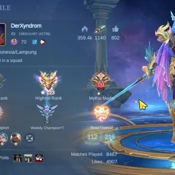 Mobile Legends: Bang Bang Collector Hero 112|Skin 216|High Imo 123|Argus StarWars,Kari image 1