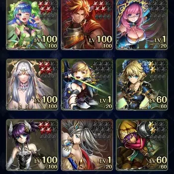 Last Cloudia Accounts Endgame GLOBAL|Rank 19|101k Crystal|Collab BraveFrontier (G Tilith,FG Vargas)+Top Tier(G Lilaha,Kanon
