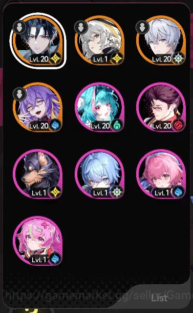 Neverness to Everness Accounts GLOBAL EU|HL 8|TL 2|3 S-Class Chaos,Fadia,Hathor|S image 2