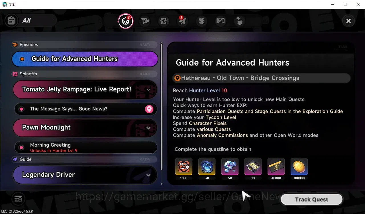 Neverness to Everness Accounts GLOBAL EU|HL 8|TL 2|3 S-Class Chaos,Fadia,Hathor|S image 20