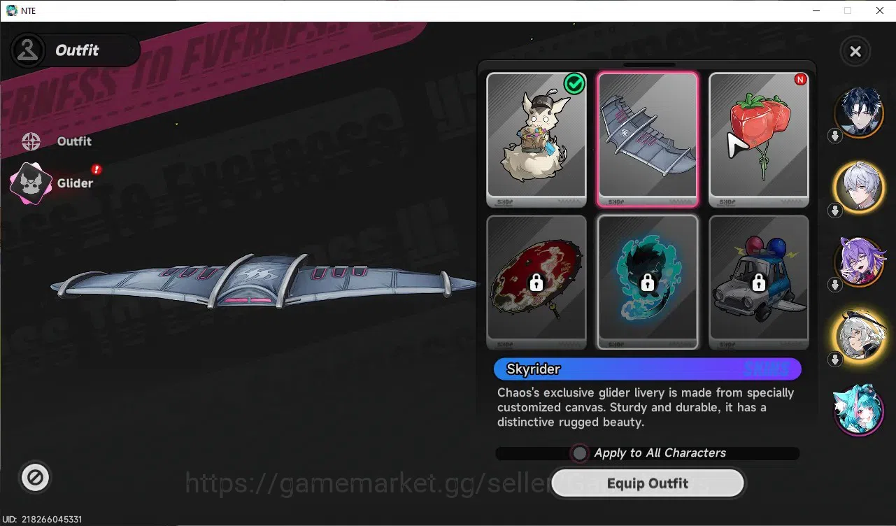 Neverness to Everness Accounts GLOBAL EU|HL 8|TL 2|3 S-Class Chaos,Fadia,Hathor|S image 6