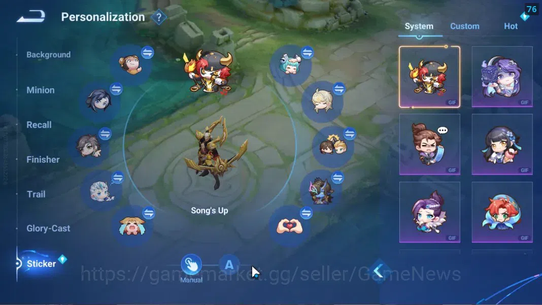 Honor of Kings Accounts Hero 112 Skin 63|Grandmaster Gan&Mo,Legend Lady Su image 12
