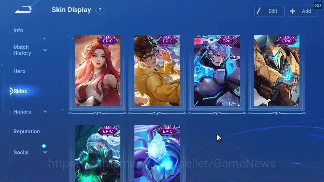 Honor of Kings Accounts Hero 112 Skin 63|Grandmaster Gan&Mo,Legend Lady Su image 4