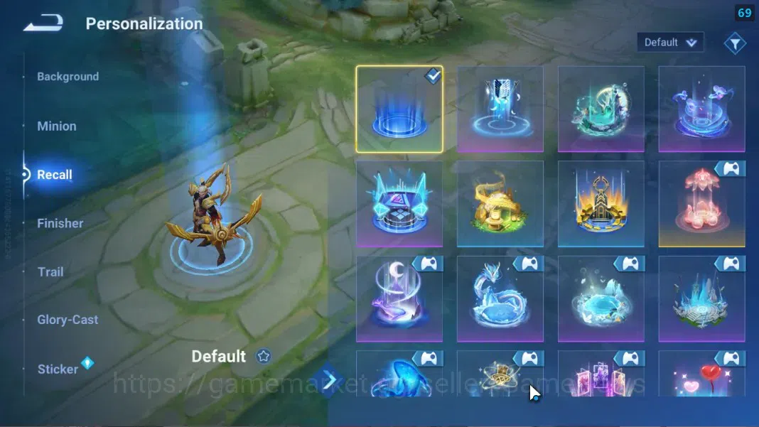 Honor of Kings Accounts Hero 112 Skin 63|Grandmaster Gan&Mo,Legend Lady Su image 7