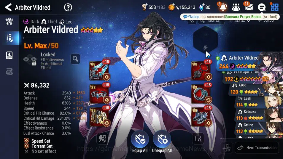 Epic Seven Accounts GLOBAL Unverif |New Era| 2 ML (LOT Scales,DB Senya image 5