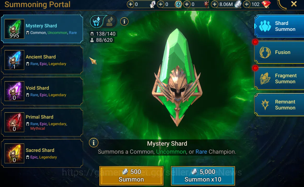 Raid: Shadow Legends Accounts Bp 740k|1 Myth Nell Blackteeth + 16 Legends(Tholin image 4