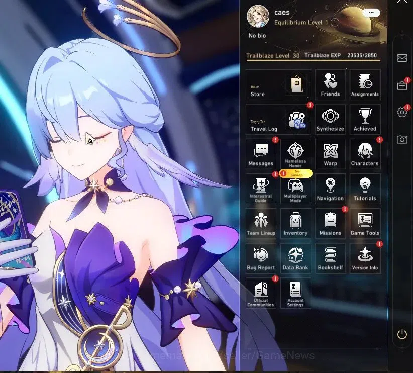 Honkai Star Rail Accounts Asia|TL 30|4 Limited| [Robin,Ashveil,Argenti,Adven image 1