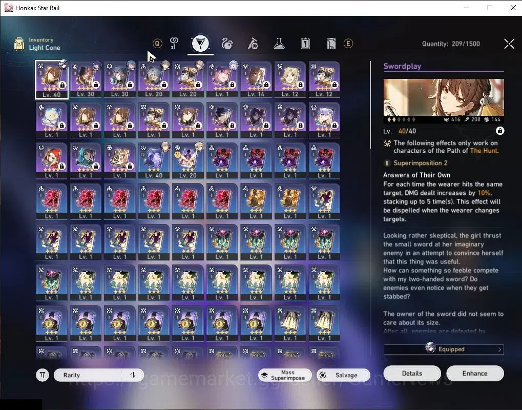 Honkai Star Rail Accounts Asia|TL 30|4 Limited| [Robin,Ashveil,Argenti,Adven image 5