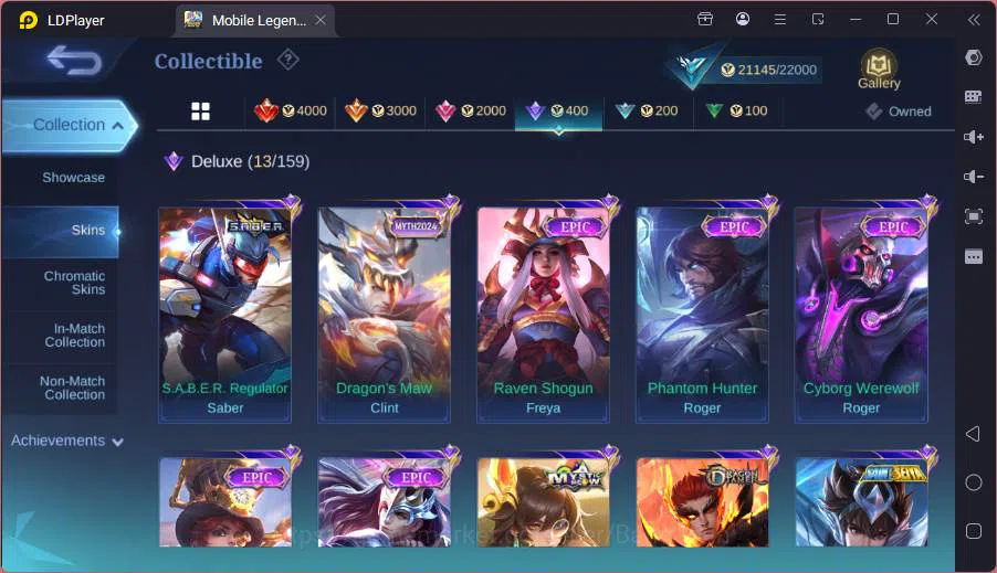 Mobile Legends: Bang Bang Accounts GLOBAL|Hero 80|Skin 104|Recall Epic|Mystic Lesley+ image 15