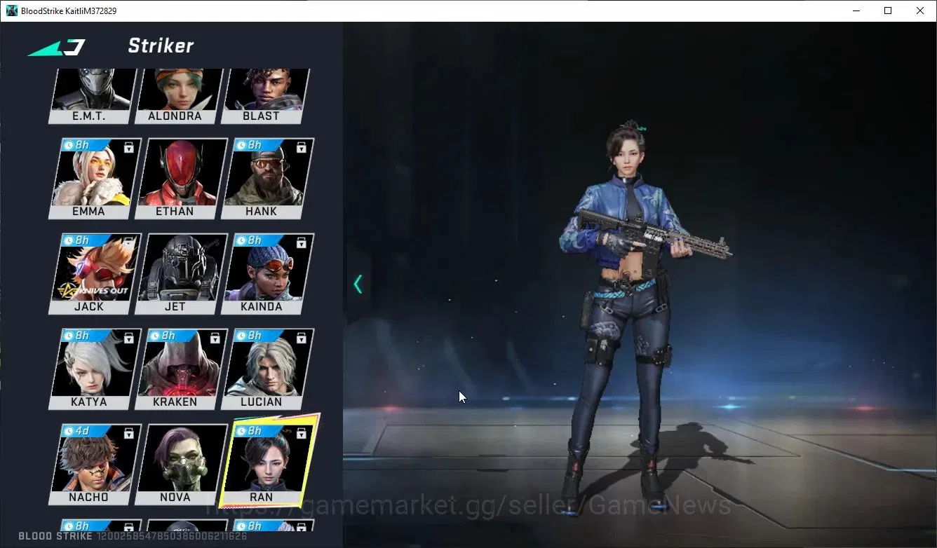 Blood Strike Accounts ASIA|1 ULTRA Gun [M700-Iridian]|15 Strikers|M4A1 L image 3