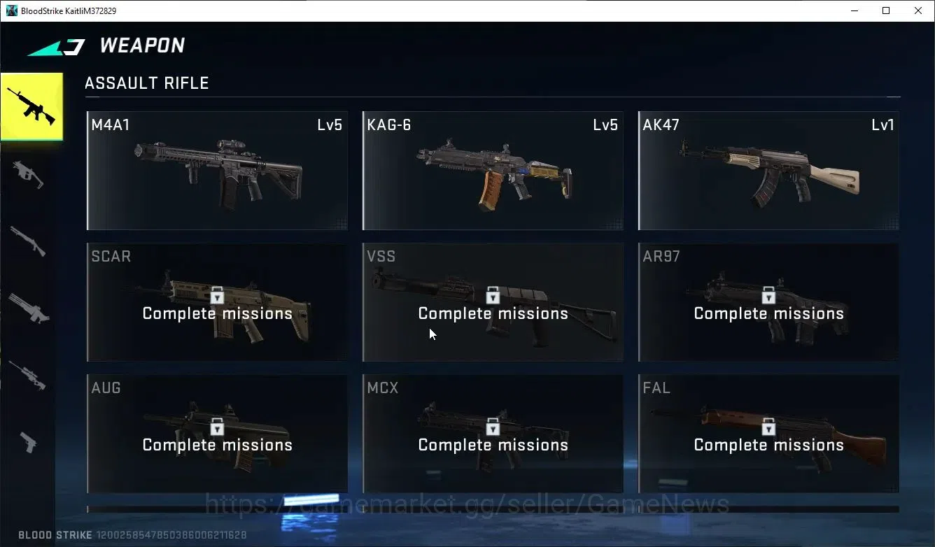 Blood Strike Accounts ASIA|1 ULTRA Gun [M700-Iridian]|15 Strikers|M4A1 L image 6