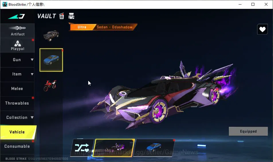 Blood Strike Accounts ASIA|Melee ULTRA Kukri-Nexora|Legendary Katana|5 L image 2