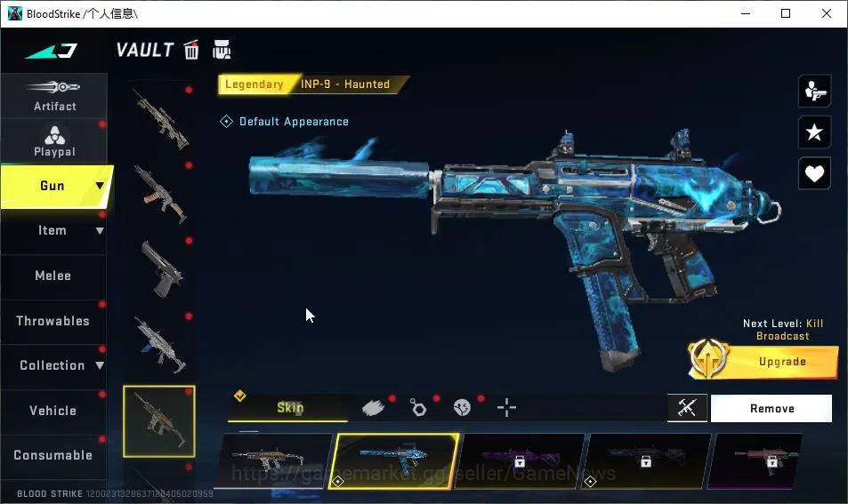 Blood Strike Accounts ASIA|Melee ULTRA Kukri-Nexora|Legendary Katana|5 L image 8