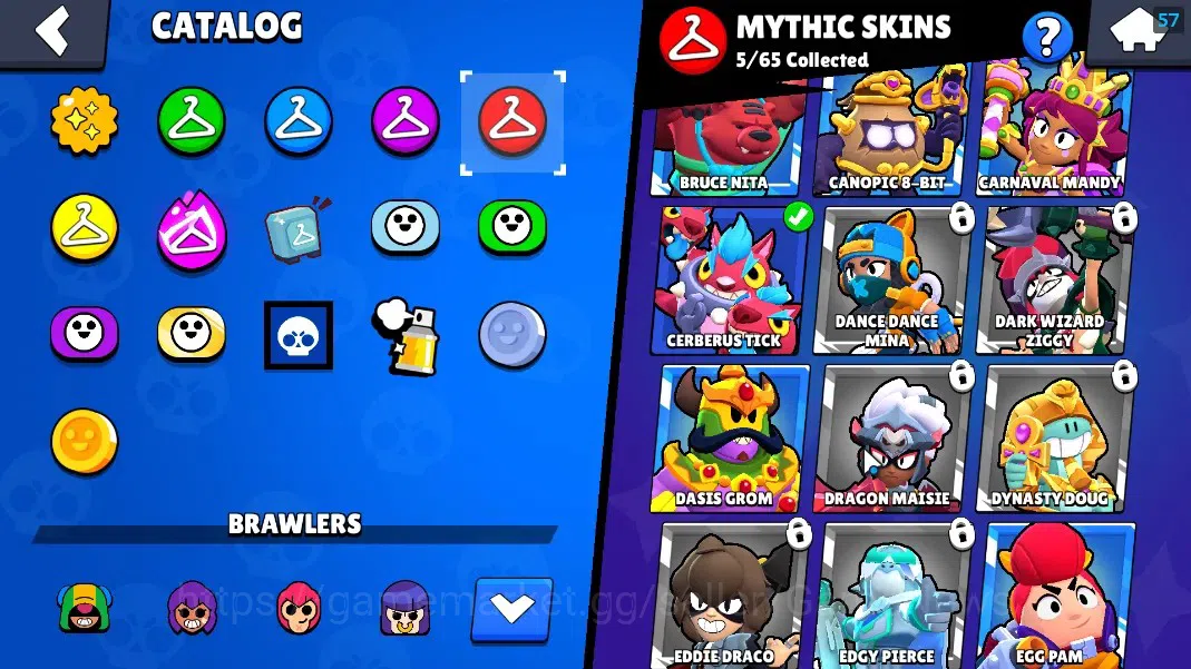 Brawl Stars Accounts 5180 Trophy|33 Brawler 6 Max|Edgar Full Buffies|1 image 14