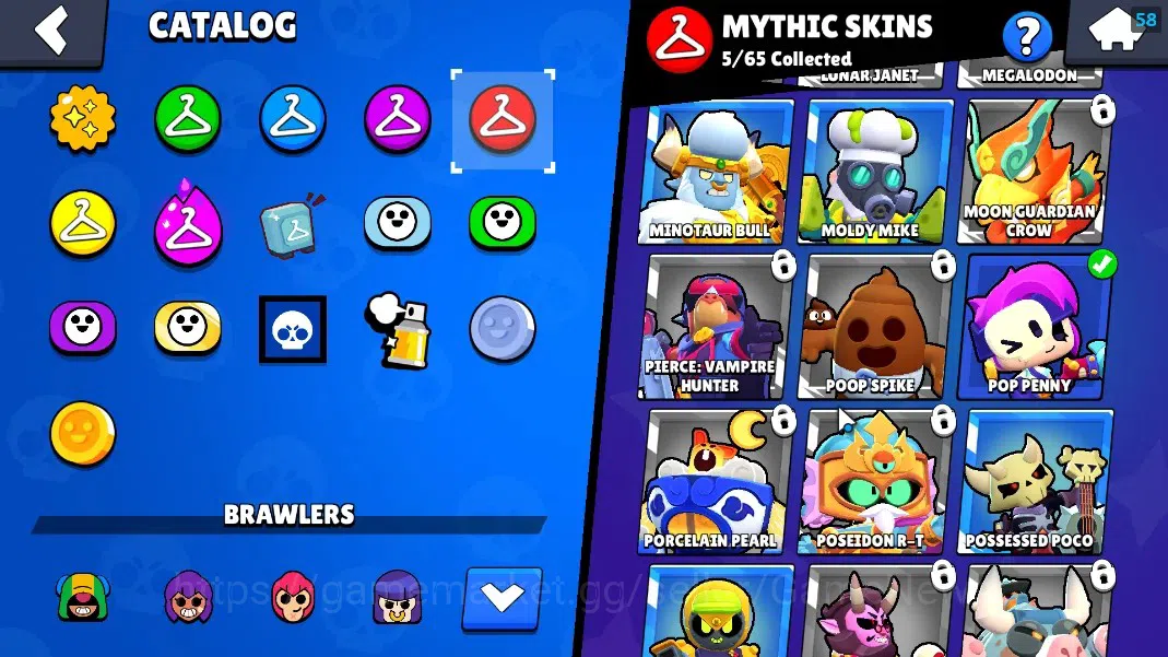 Brawl Stars Accounts 5180 Trophy|33 Brawler 6 Max|Edgar Full Buffies|1 image 15