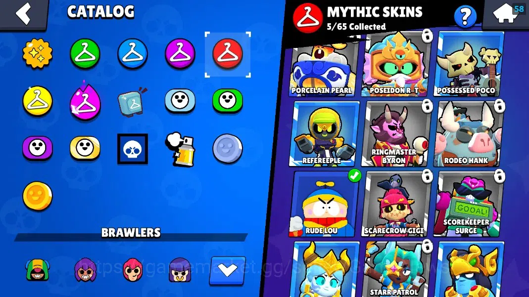 Brawl Stars Accounts 5180 Trophy|33 Brawler 6 Max|Edgar Full Buffies|1 image 16