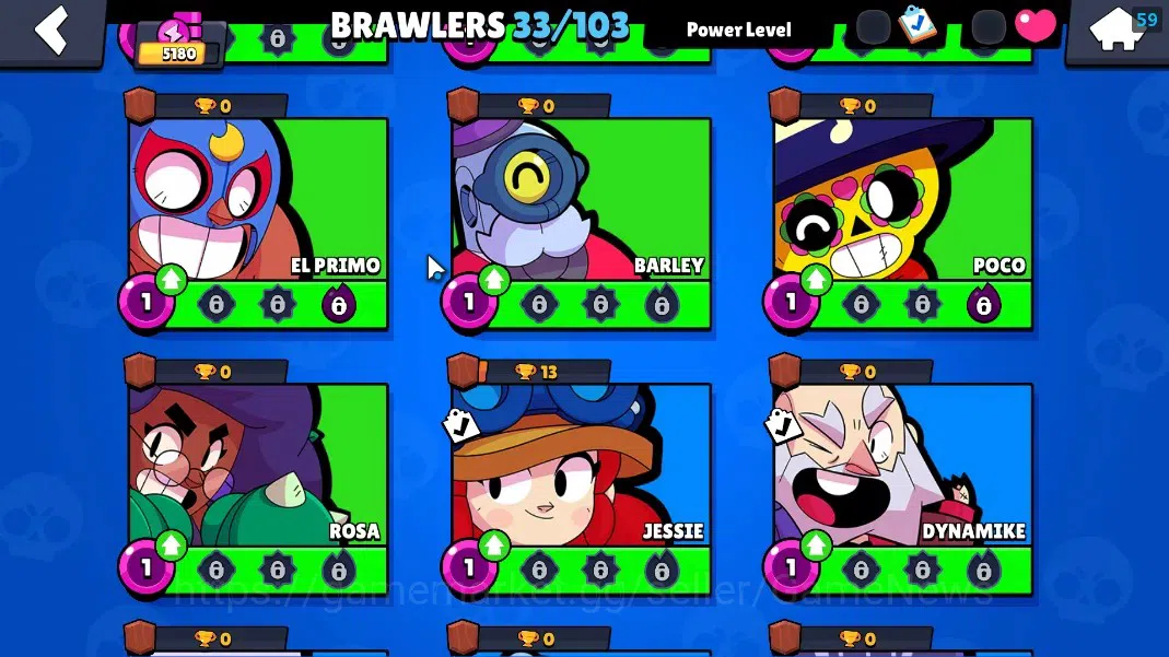 Brawl Stars Accounts 5180 Trophy|33 Brawler 6 Max|Edgar Full Buffies|1 image 9