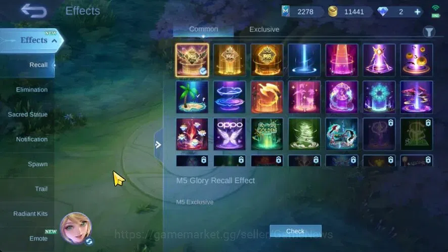 Mobile Legends: Bang Bang Accounts Hero 75|Skin 112|(Saber,Layla)SABER,(Grock,Hanabi) image 11