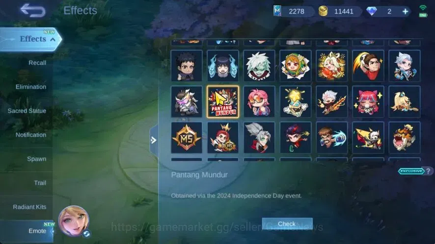 Mobile Legends: Bang Bang Accounts Hero 75|Skin 112|(Saber,Layla)SABER,(Grock,Hanabi) image 16