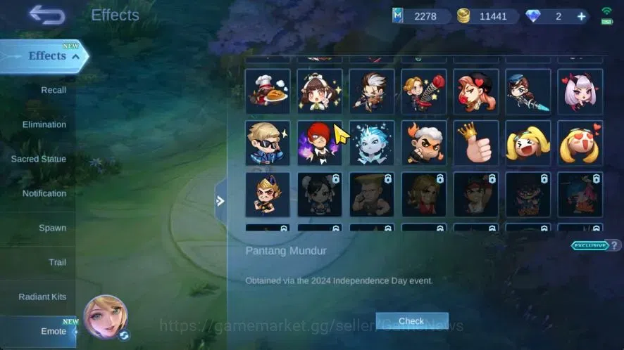 Mobile Legends: Bang Bang Accounts Hero 75|Skin 112|(Saber,Layla)SABER,(Grock,Hanabi) image 17