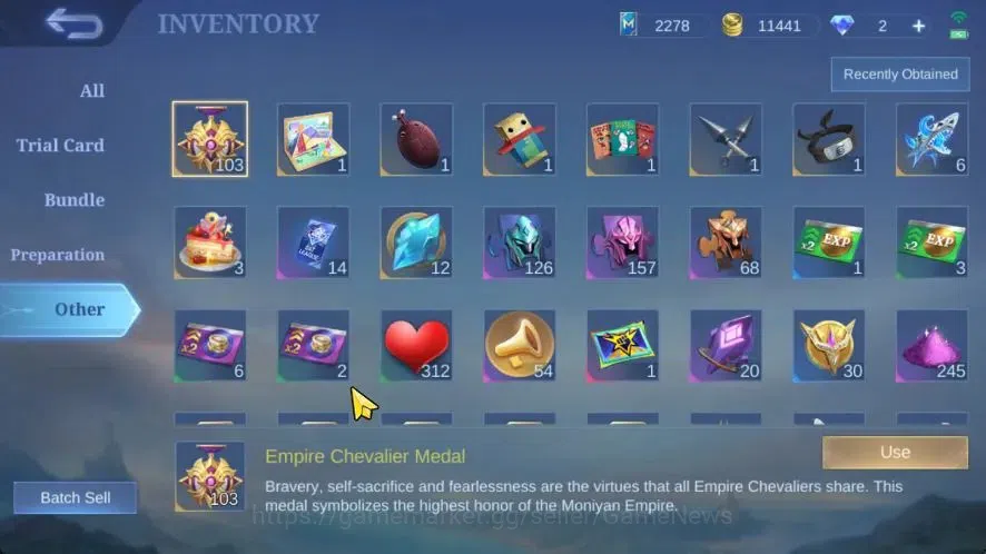 Mobile Legends: Bang Bang Accounts Hero 75|Skin 112|(Saber,Layla)SABER,(Grock,Hanabi) image 18