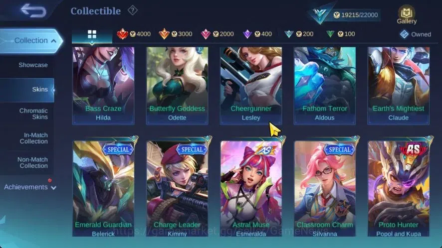Mobile Legends: Bang Bang Accounts Hero 75|Skin 112|(Saber,Layla)SABER,(Grock,Hanabi) image 8