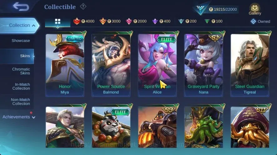 Mobile Legends: Bang Bang Accounts Hero 75|Skin 112|(Saber,Layla)SABER,(Grock,Hanabi) image 9