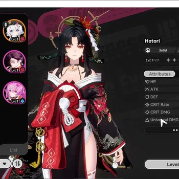 Neverness to Everness Accounts GLOBAL EUROPE| HL 3| 4 S-Class 1 Limited Hotori |3,1k Annulith +2 S-Class Selector Box|Female