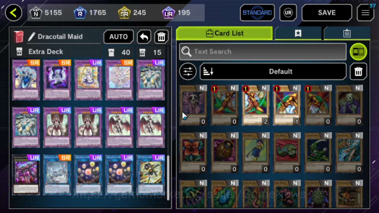 Yu-Gi-Oh! Master Duel Accounts Lv 18|20 Deck|VSK9,DragonMaid,DracotailMaid,Yummys image 18