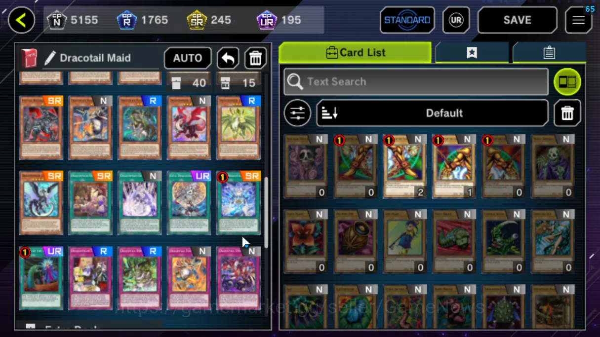 Yu-Gi-Oh! Master Duel Accounts Lv 18|20 Deck|VSK9,DragonMaid,DracotailMaid,Yummys image 19