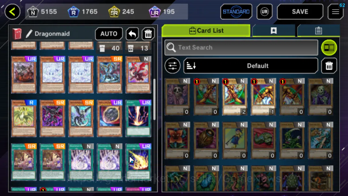 Yu-Gi-Oh! Master Duel Accounts Lv 18|20 Deck|VSK9,DragonMaid,DracotailMaid,Yummys image 4