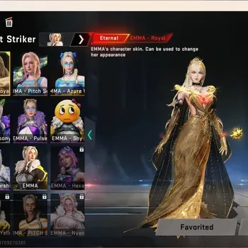 Blood Strike Accounts Others ASIA | Eternal Striker: EMMA-Royal | 4 Eternal Guns | 4 Ultra Melee | 4 Ultra Consumable | More