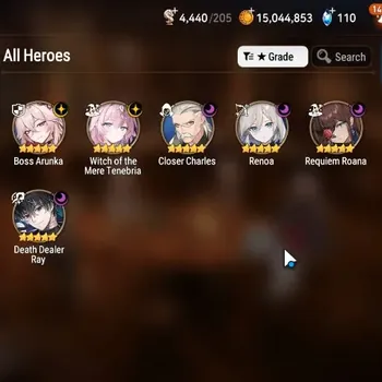 Epic Seven Accounts Starter Global Unverif|Starter|6ML(Barunka,C.Charles,WitchTene,D.D.Ray,Etc.)|Theater Locked|PoH+Bless