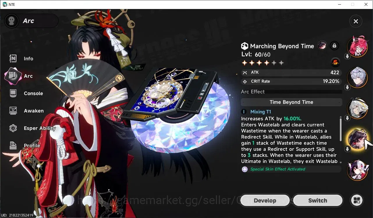 Neverness to Everness Accounts GLOBAL SEA|HL 45|TL 31|9 SSR 4 Limit[(Hotori,Lacrimosa,Chaos)+Sign,Nanally]|2 Selector 10