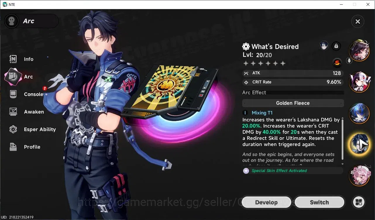 Neverness to Everness Accounts GLOBAL SEA|HL 45|TL 31|9 SSR 4 Limit[(Hotori,Lacrimosa,Chaos)+Sign,Nanally]|2 Selector 12