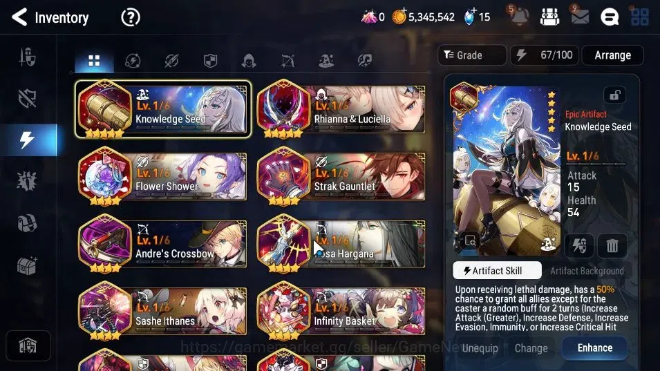 Epic Seven Accounts GLOBAL Unverif|New ErA|2 ML(RHiana & Luciel,FaithL image 16